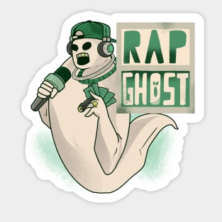 Rap Ghost Sticker